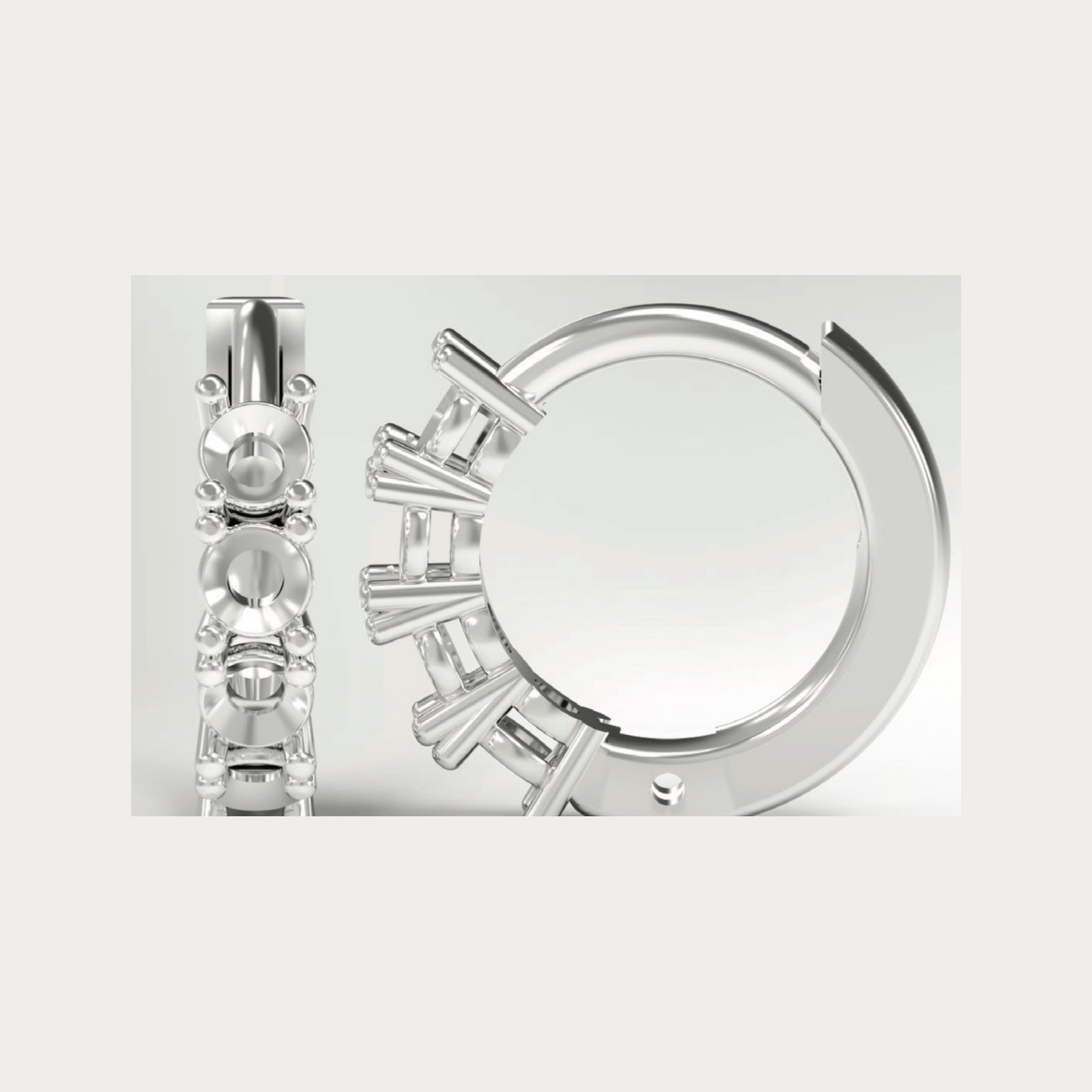 8 mm classic hoop mounting