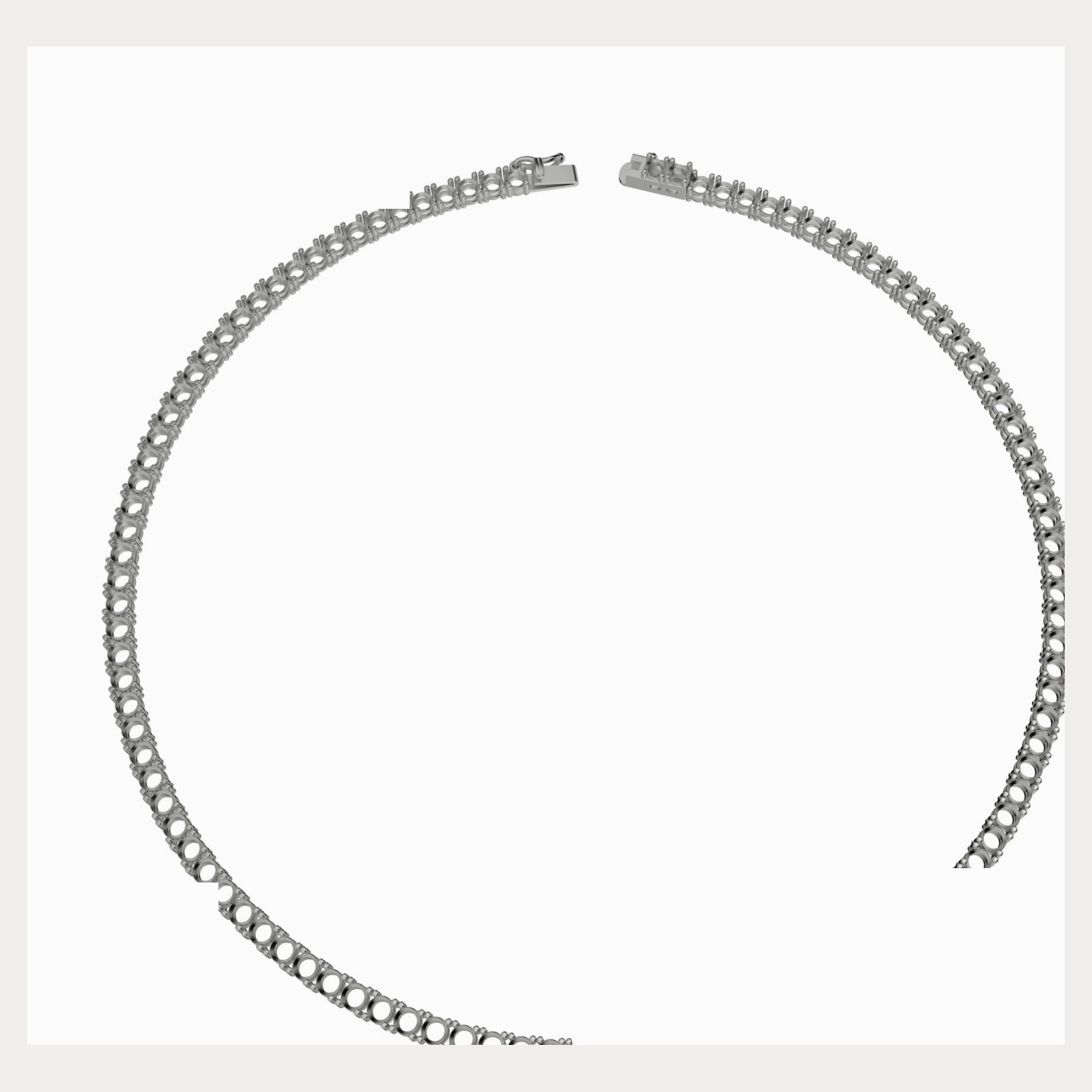 Classic necklace mounting