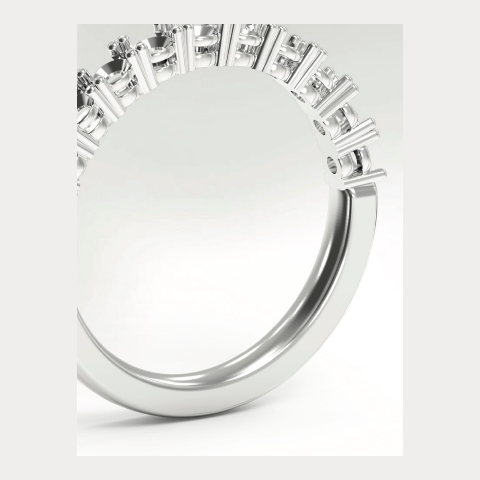 Half classic ring mounting